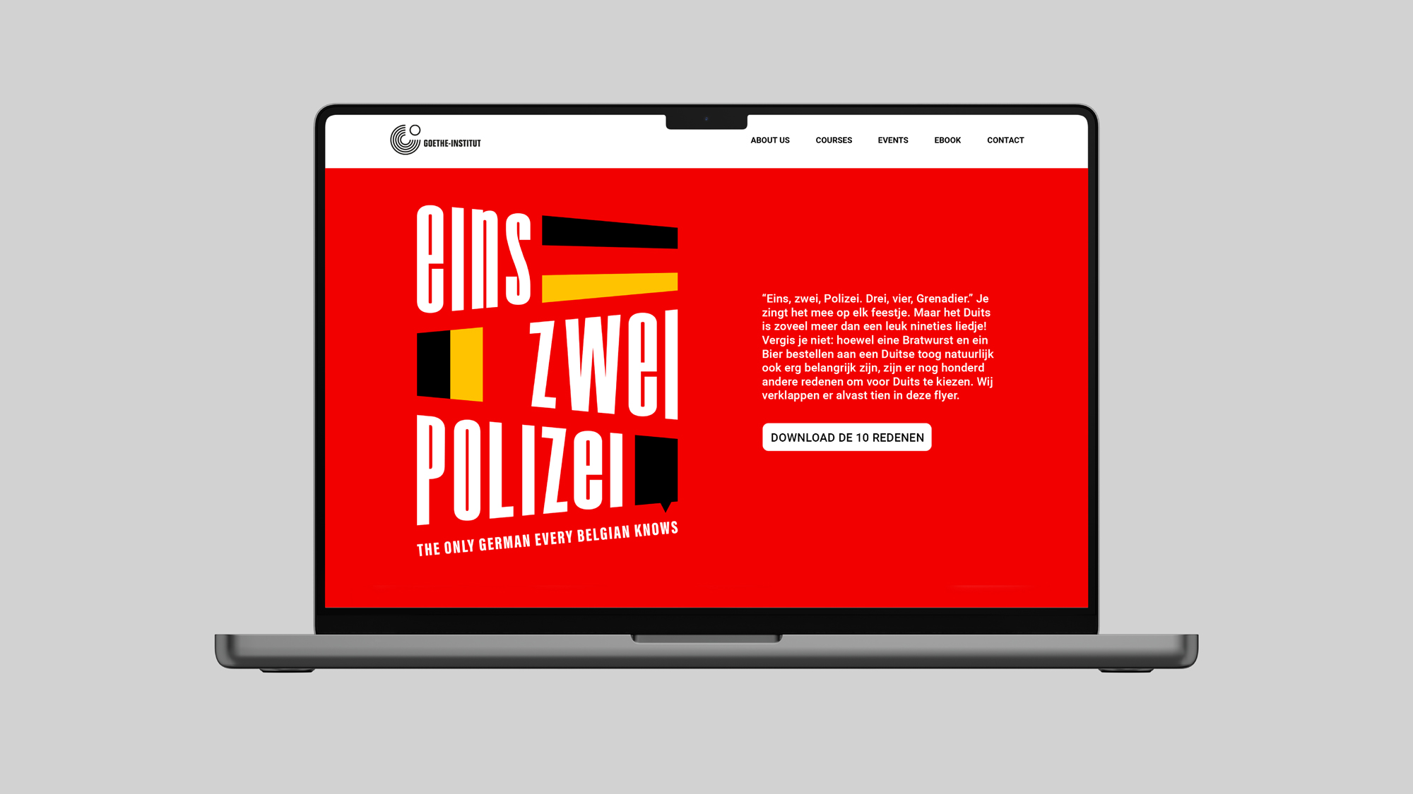 Eins, Zwei, Polizei / Advertising Campaign