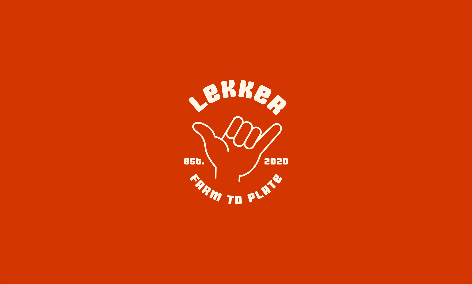 Lekker branding / visual identity