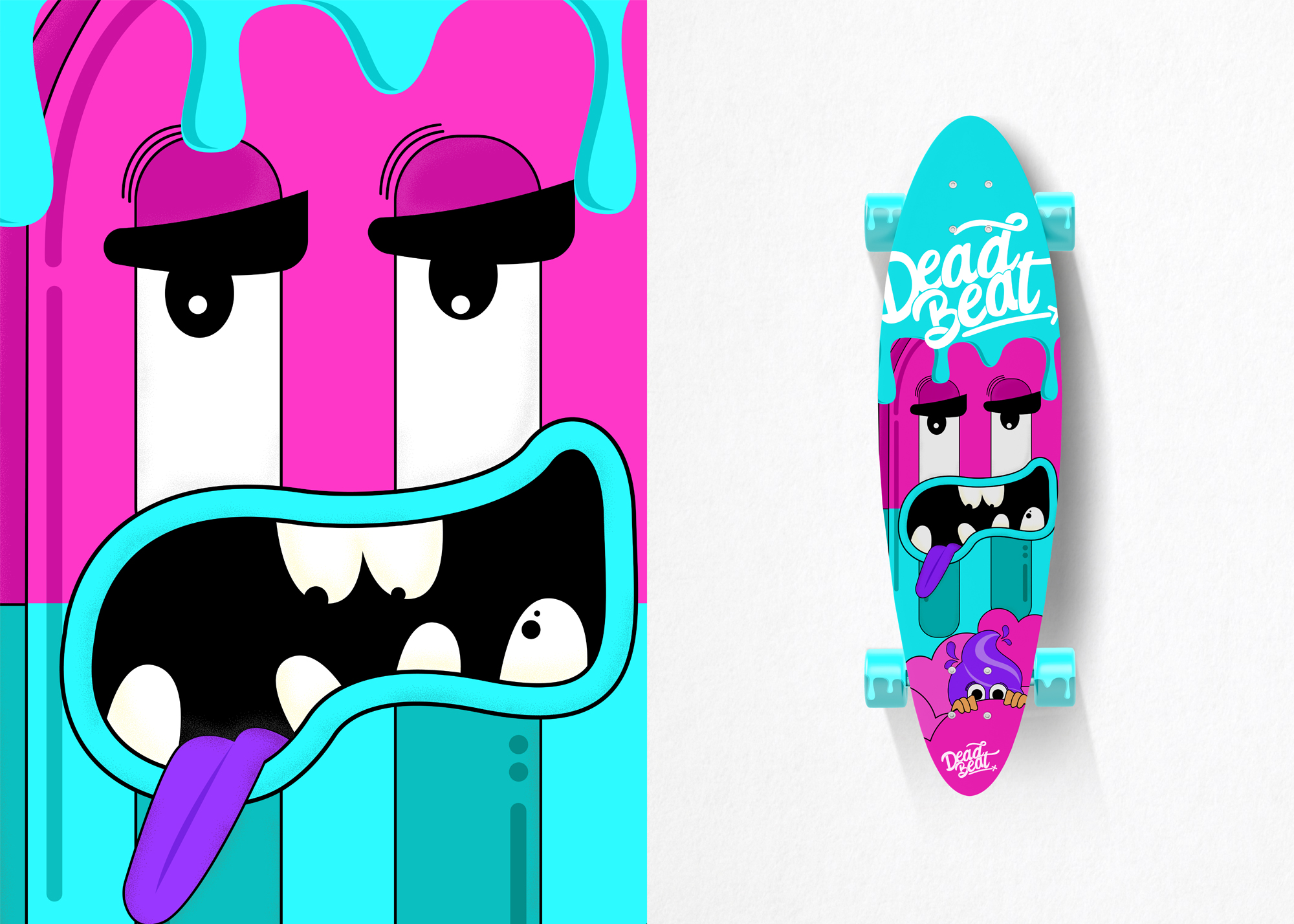 Deadbeat skate culture / Branding / Design / Art Direction
